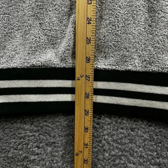 Miami Hurricanes Three Square Sweatshirt Mens 2XL Gray Logo Pullover Crewneck - Picture 6 of 11